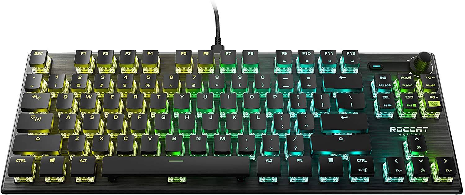 Black Optical RGB Gaming Keyboard H55432