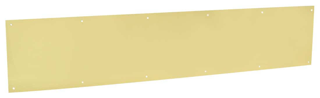 Polished Brass Kick Plate X850