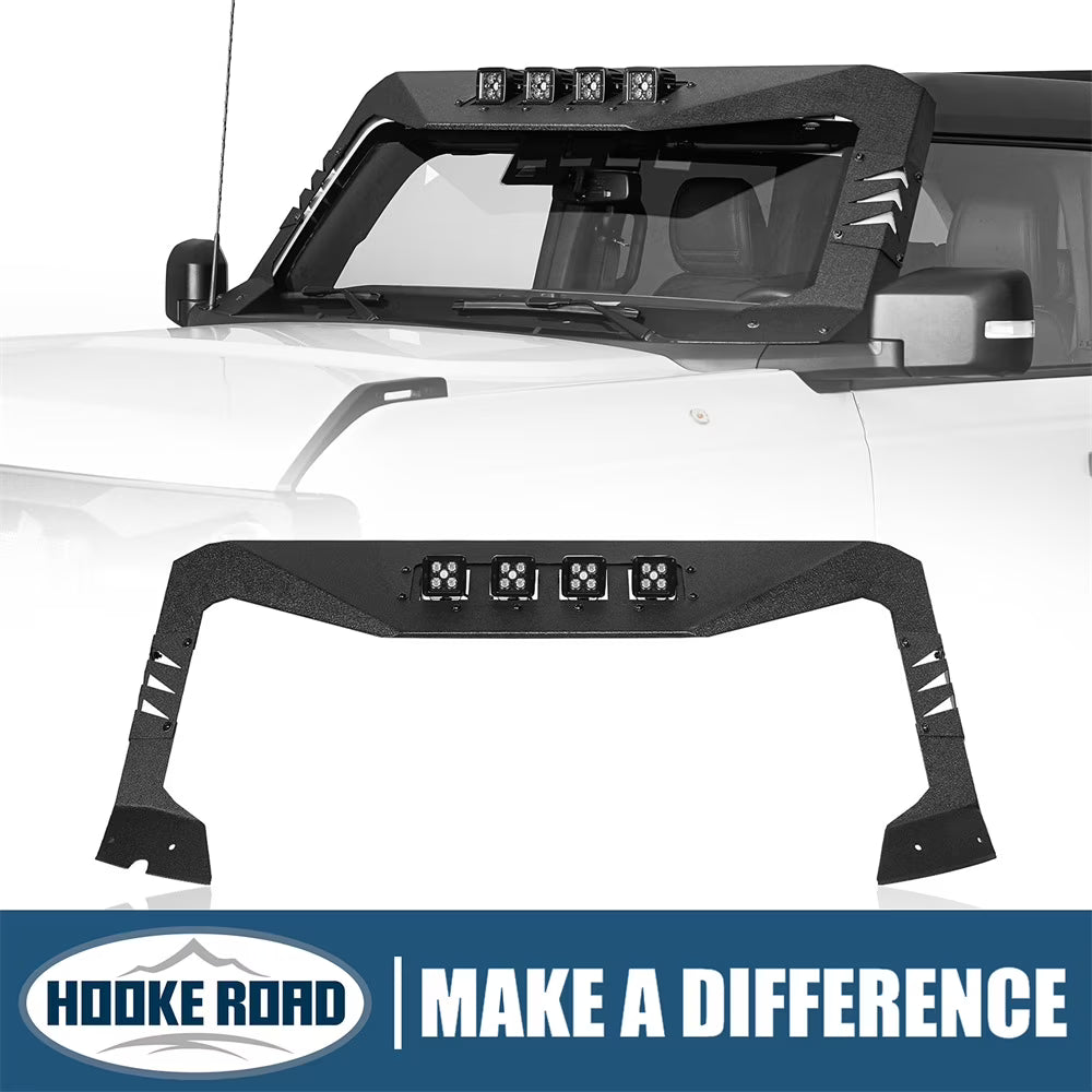 Windshield Visor Frame Cover Roof Sun Cowl Body Armor P328086