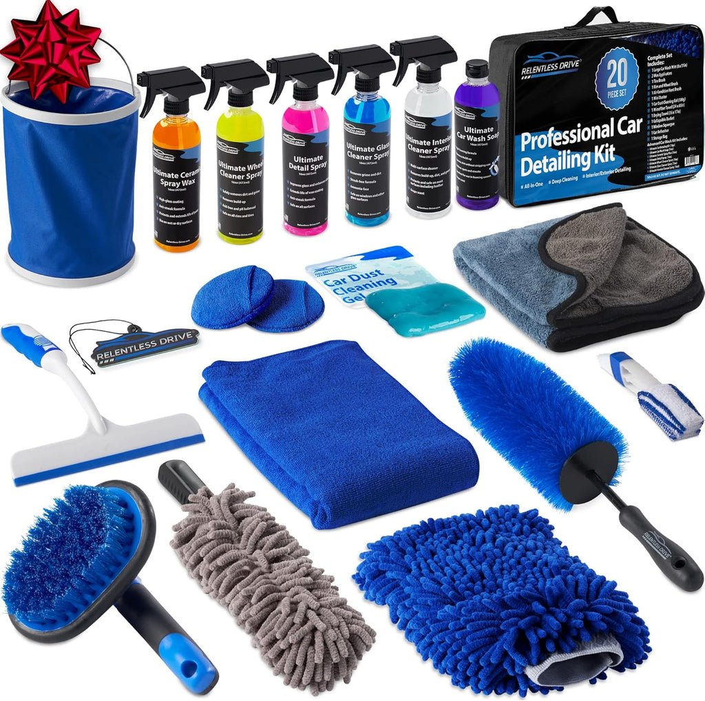 20pc Car Wash Kit with Bucket C69504
