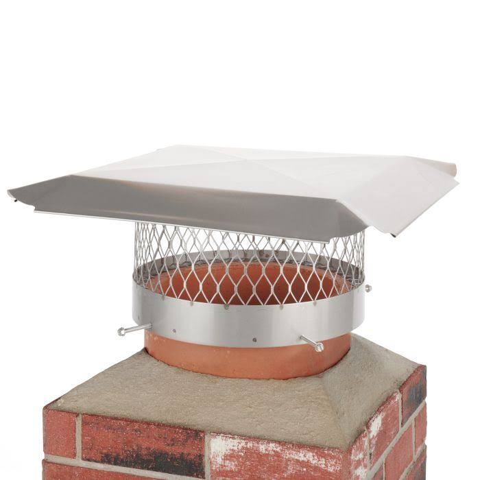 12x22 Round Bolt-On Single Flue Chimney Cap M774688