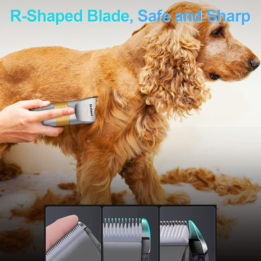 Dog Grooming Kit, 12V Pet Hair Trimmer Set, Pack of 2 H87729