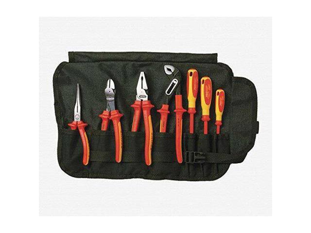 7 Pc Pliers Screwdriver Tool Set with Nylon Pouch M7692