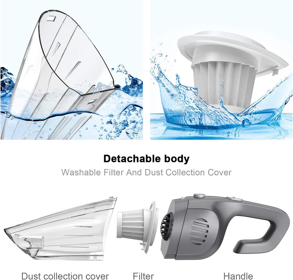 Cordless Rechargeable Handheld Vacuum Y49905