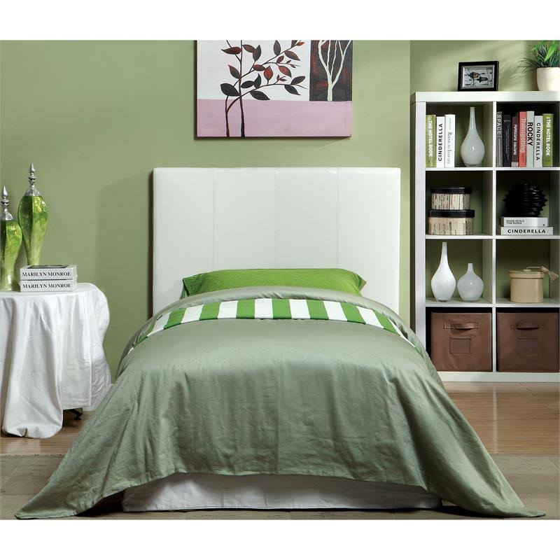 Twin Panel Headboard in White Y822