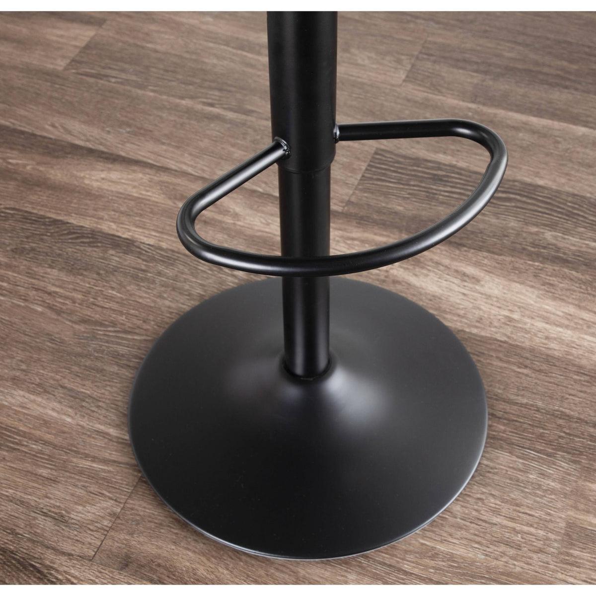 Set of 2 Brown Faux Leather Bar Stool O77553