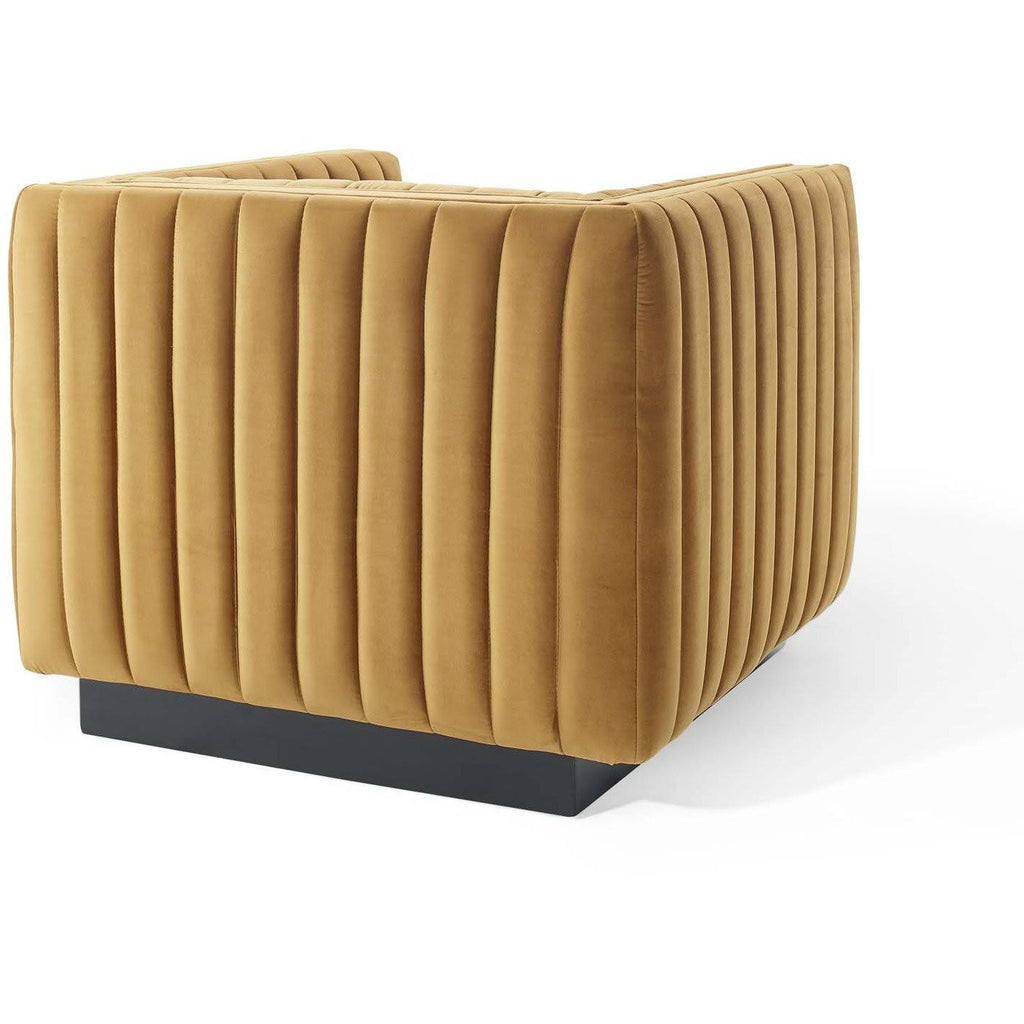 Emerald Performance Velvet Accent Armchair P67177