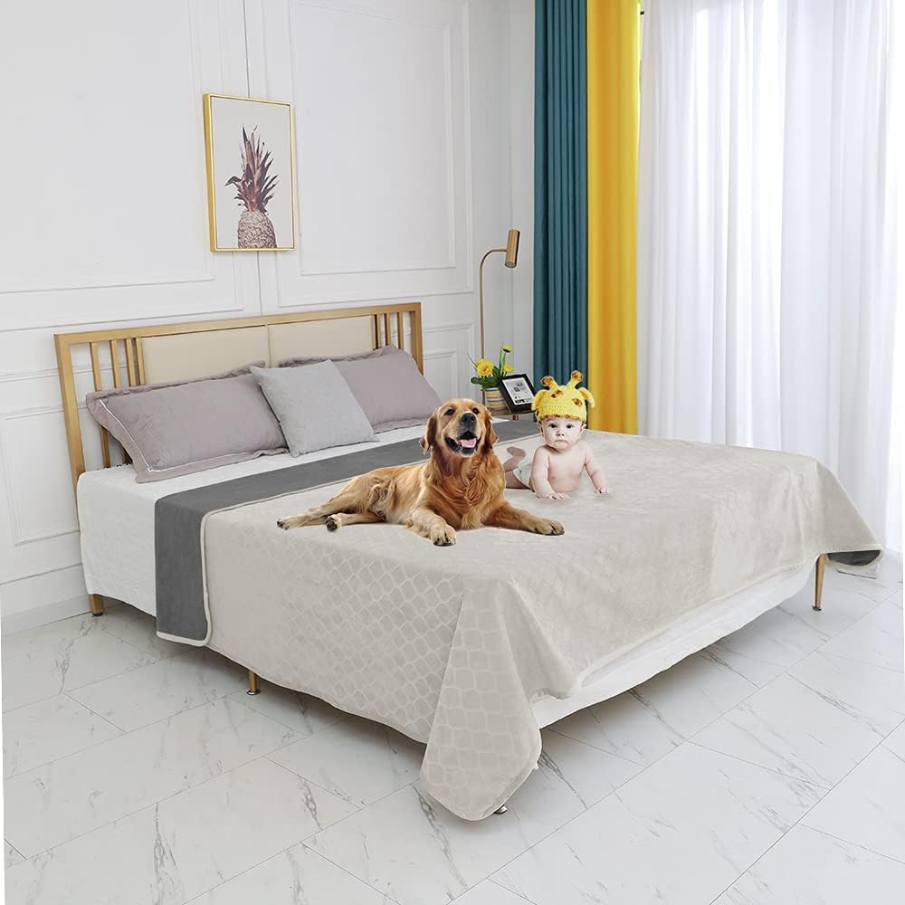 Waterproof Dog Blanket Bed Cover Crystal Velvet Plush Pet Blanket A9259