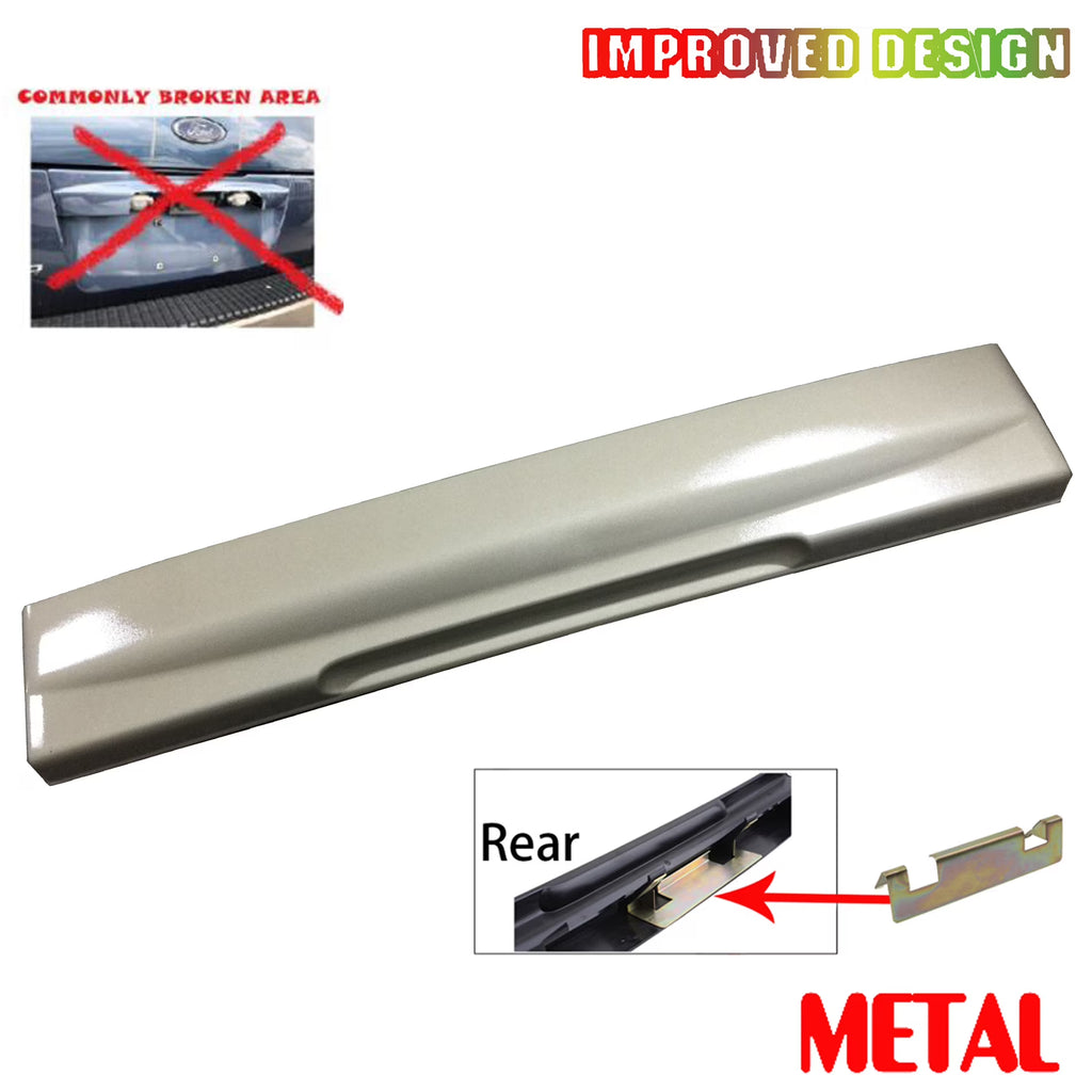 Metal Rear Tailgate License Plate Shield Handle Bracket R5635