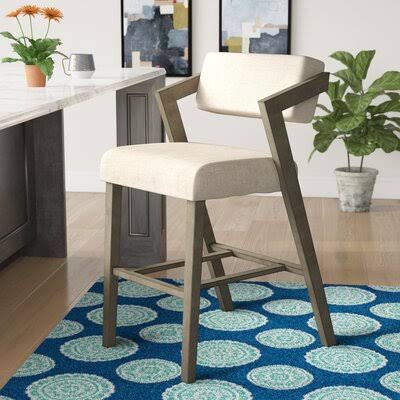 Aged Gray Counter Stool W891