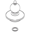 Nickel Spout Cap Z8145