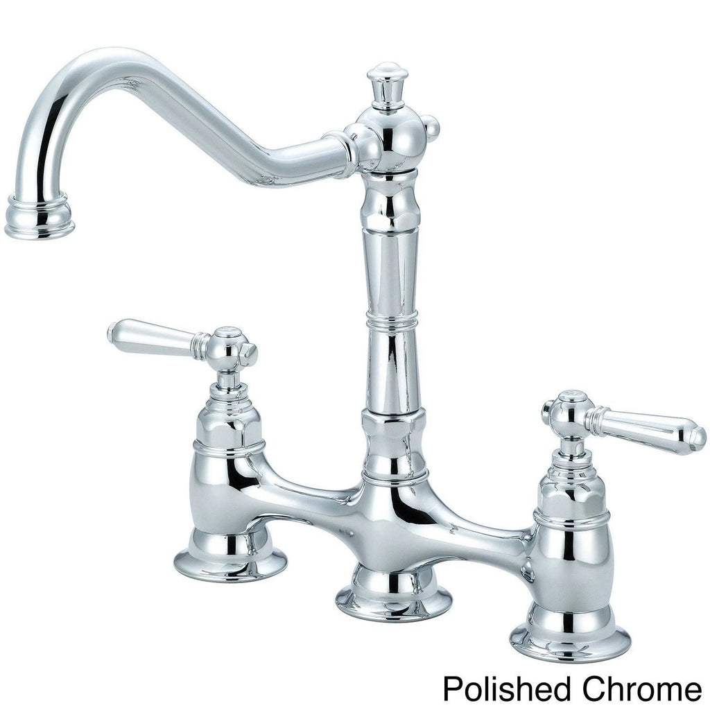 Two-Handle Bridge Kitchen Faucet V648713