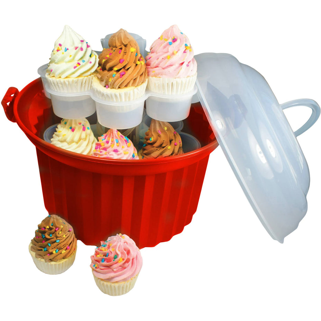 Red Cupcake Carousel C845