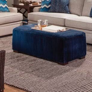 Green Rectangle Cocktail Ottoman U15813