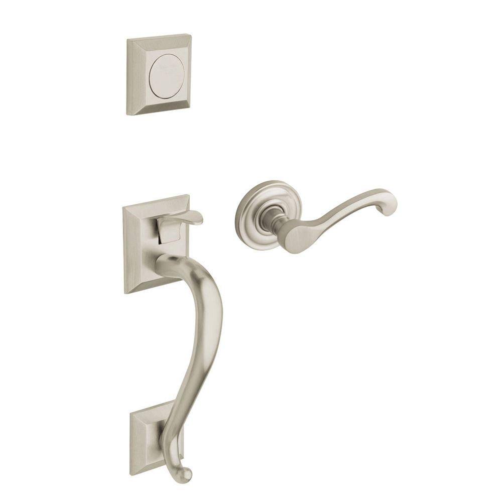 Satin Nickel Left-Handed Full-Dummy Handleset H836928