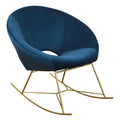 Navy Velvet Chair U677358