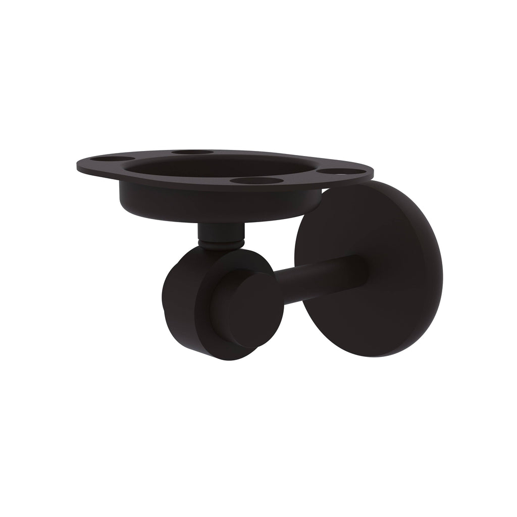 Matte Gray Tumbler and Toothbrush Holder T217679