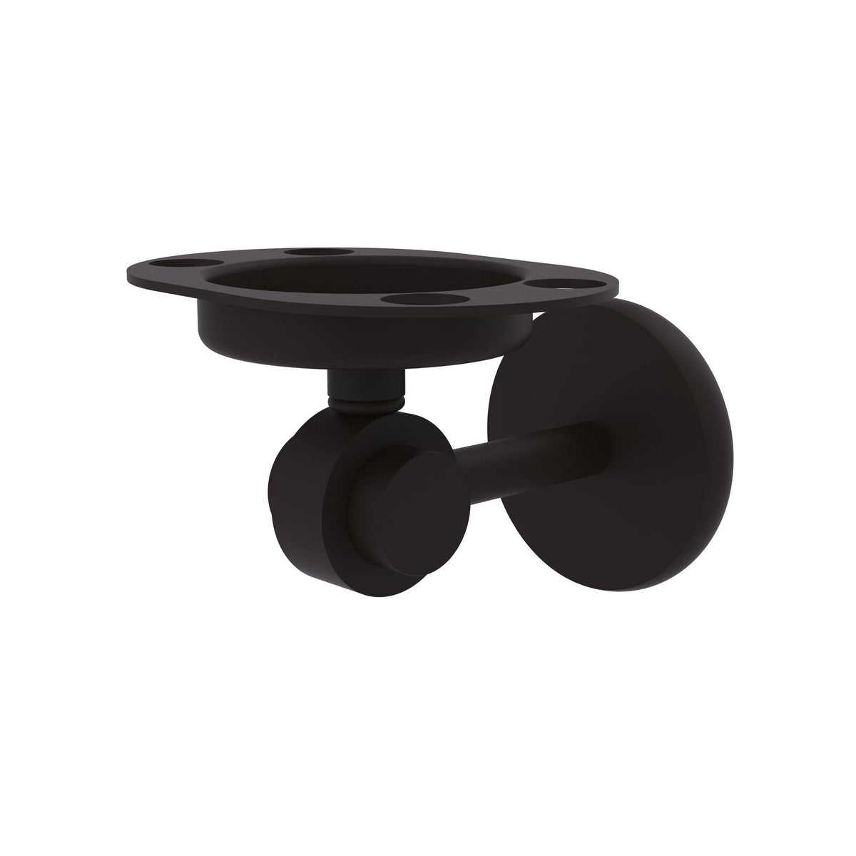 Matte Gray Tumbler and Toothbrush Holder T217679