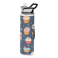 Cream 32oz Tritan Leakproof Sports Bottle with Straw H374