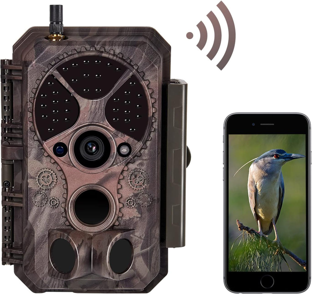 32MP 1296P Wireless Trail Camera with Night Vision L7210