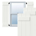 Composite Board-n-Batten Shutters, Per Pair C1960