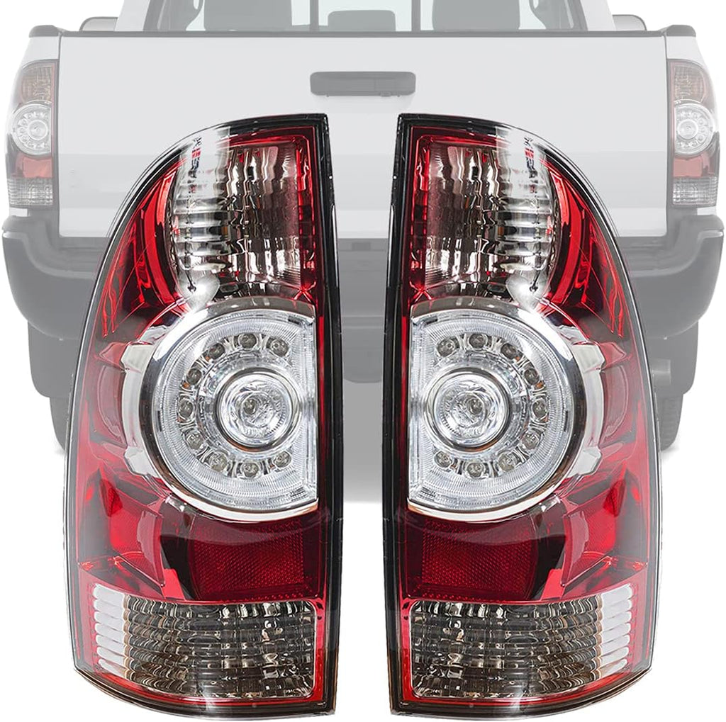 Driver and Passenger Side Brake Light LED Lens for Toyota Tacoma Pickup S8645