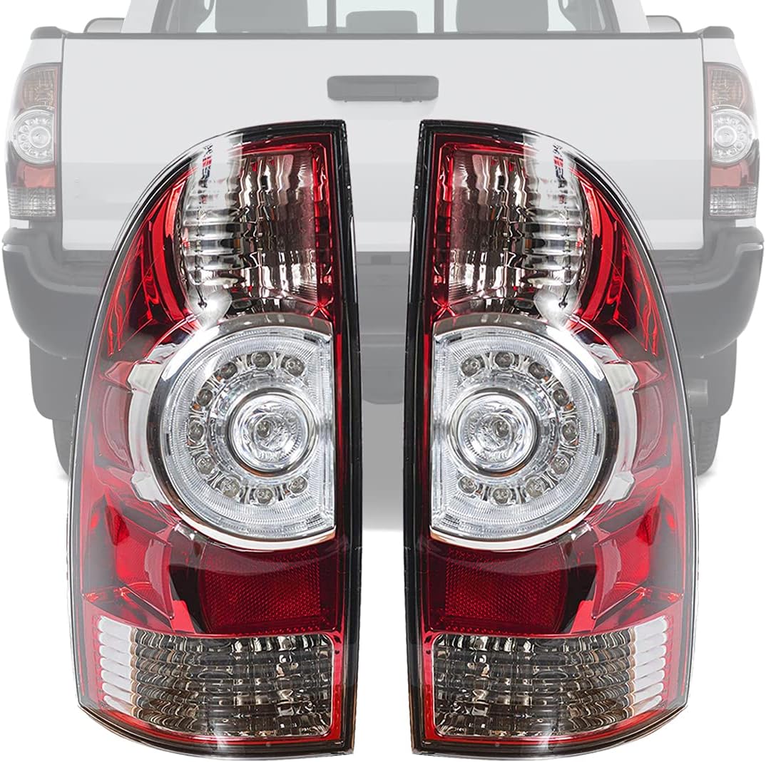 Driver and Passenger Side Brake Light LED Lens for Toyota Tacoma Pickup S8645