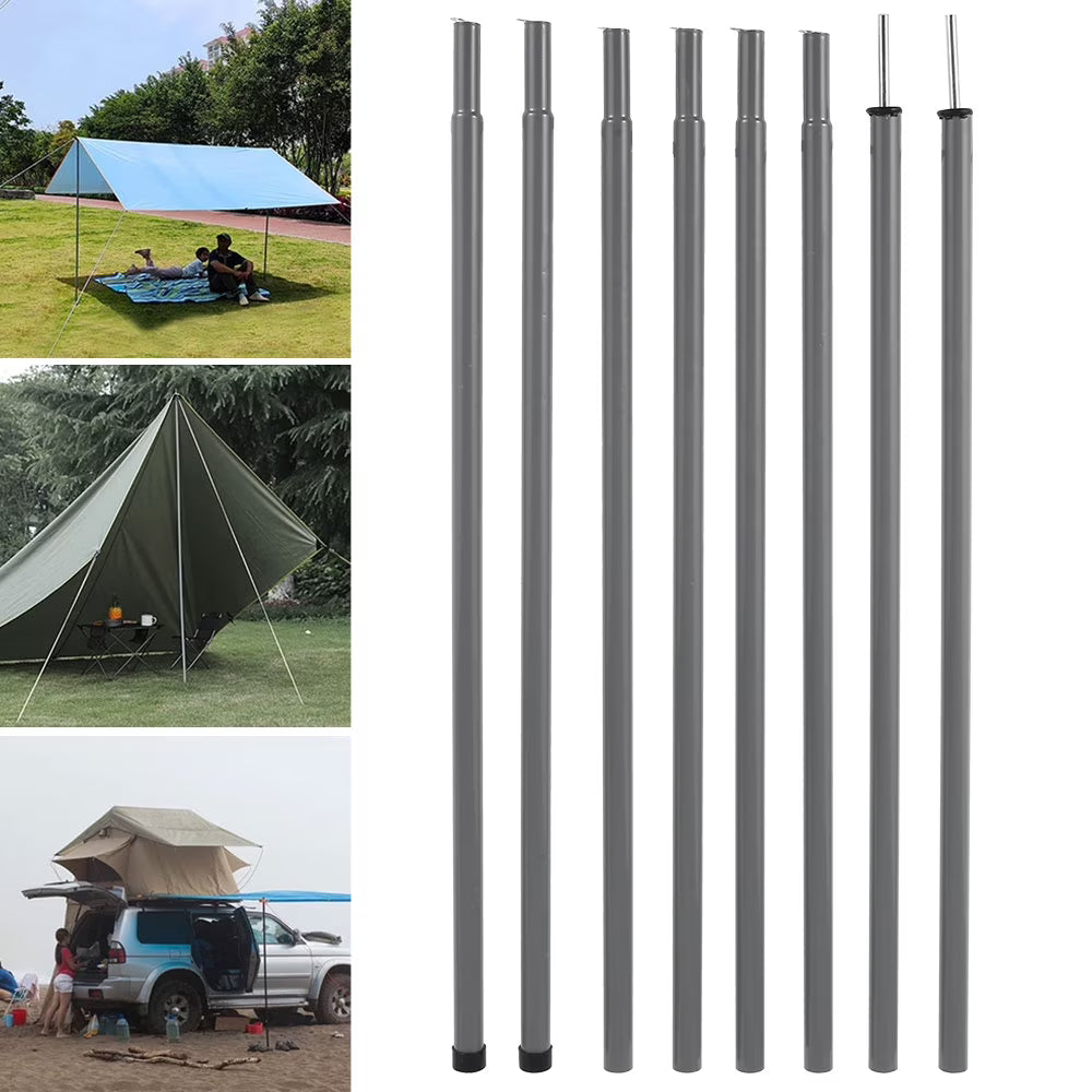 Adjustable Universal Iron Tent Poles for Camping Canopy F1213