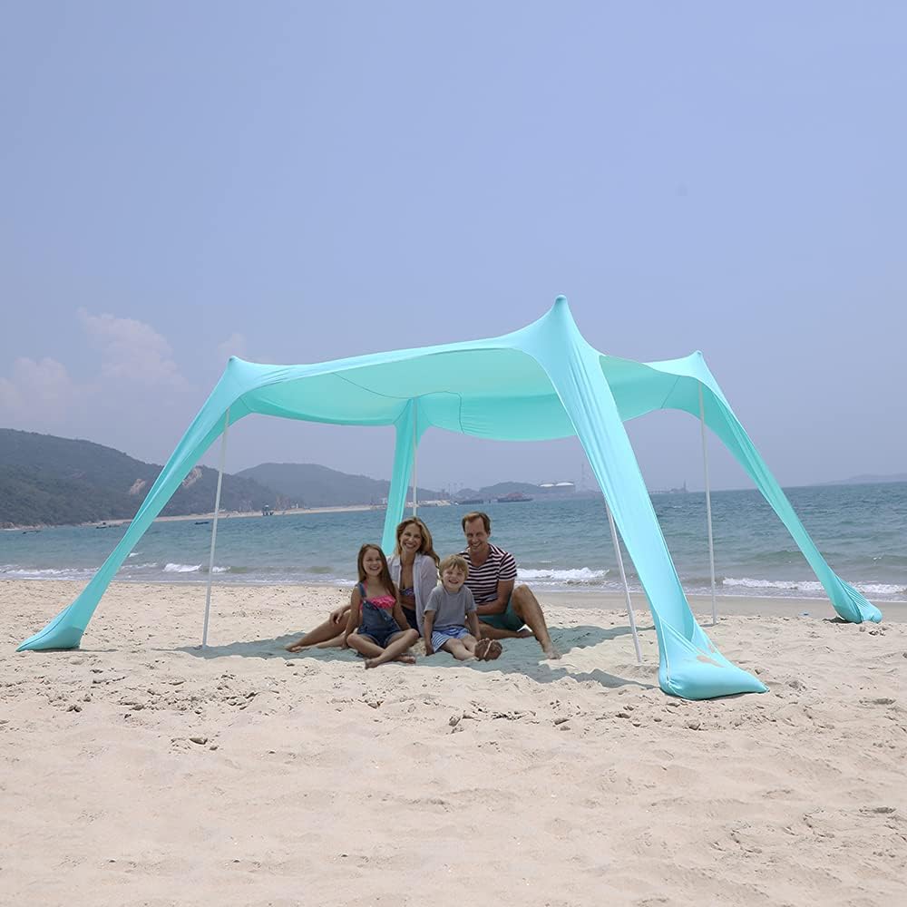 Beach Tent Sun Shade Portable Pop Up Canopy Camping Shelter H387