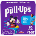 Boys' Potty Training Pants, 4T-5T (38-50 lbs), 60 Count S675990