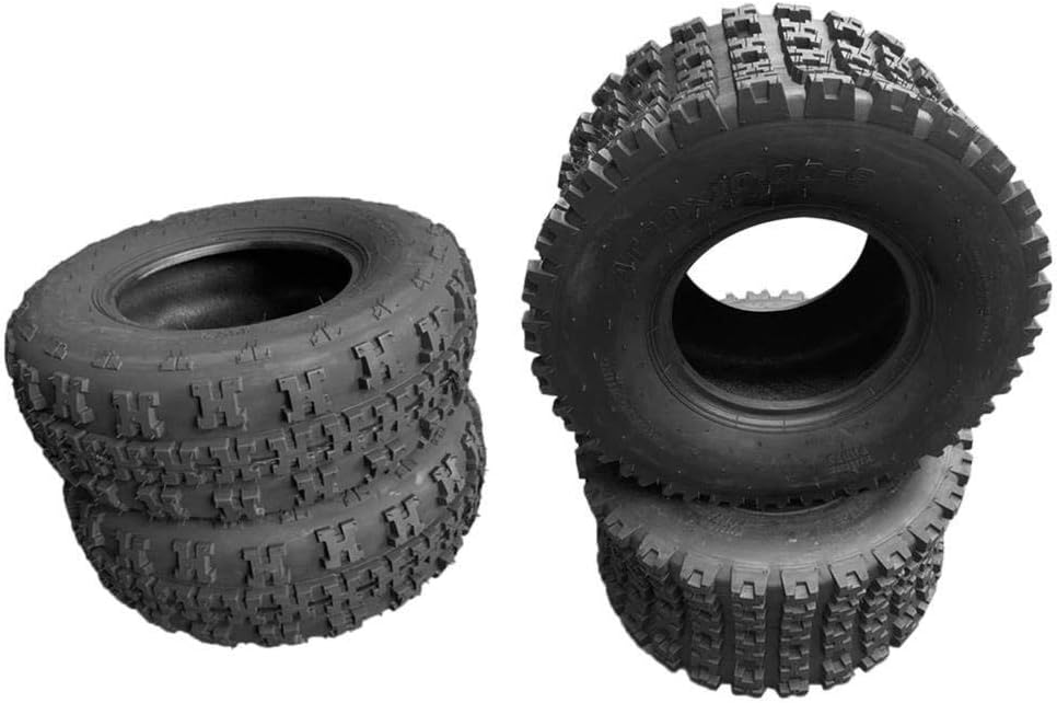 Set of 4 ATV Tires 21x7-10 Front & 20x10-9 Rear 4PR W185104