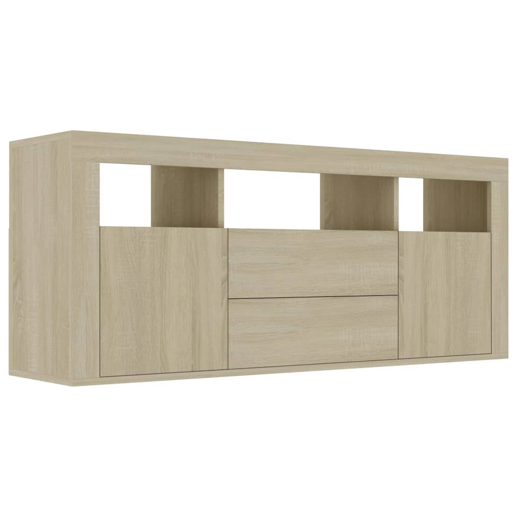 High Gloss White TV Cabinet Chipboard K865125