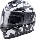Camo-Black/White Large Helmet Y77533