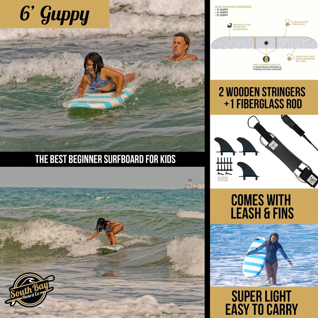 6' Guppy Surfboard X6964