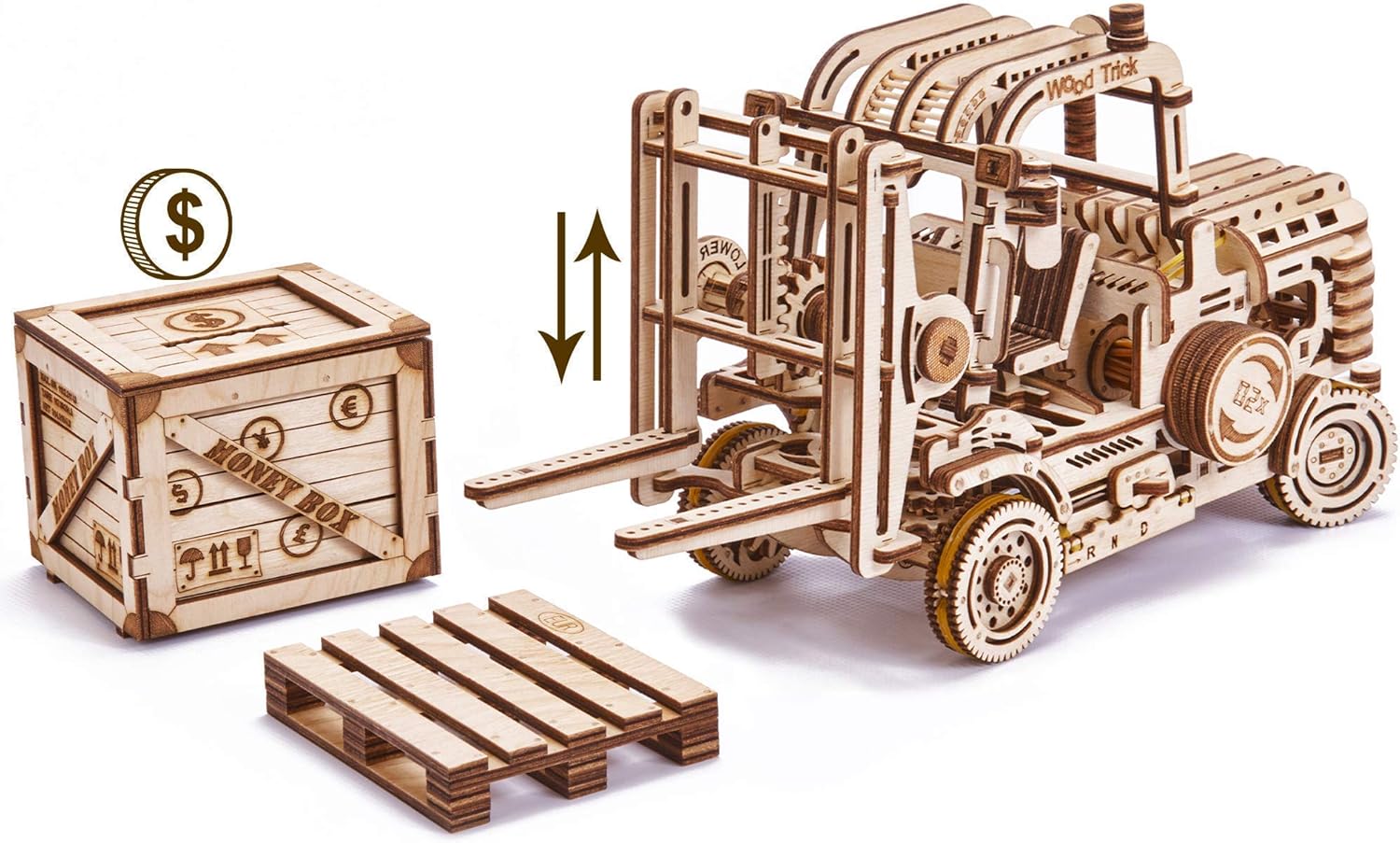 3D Wooden Puzzle Kits Bundle E57880