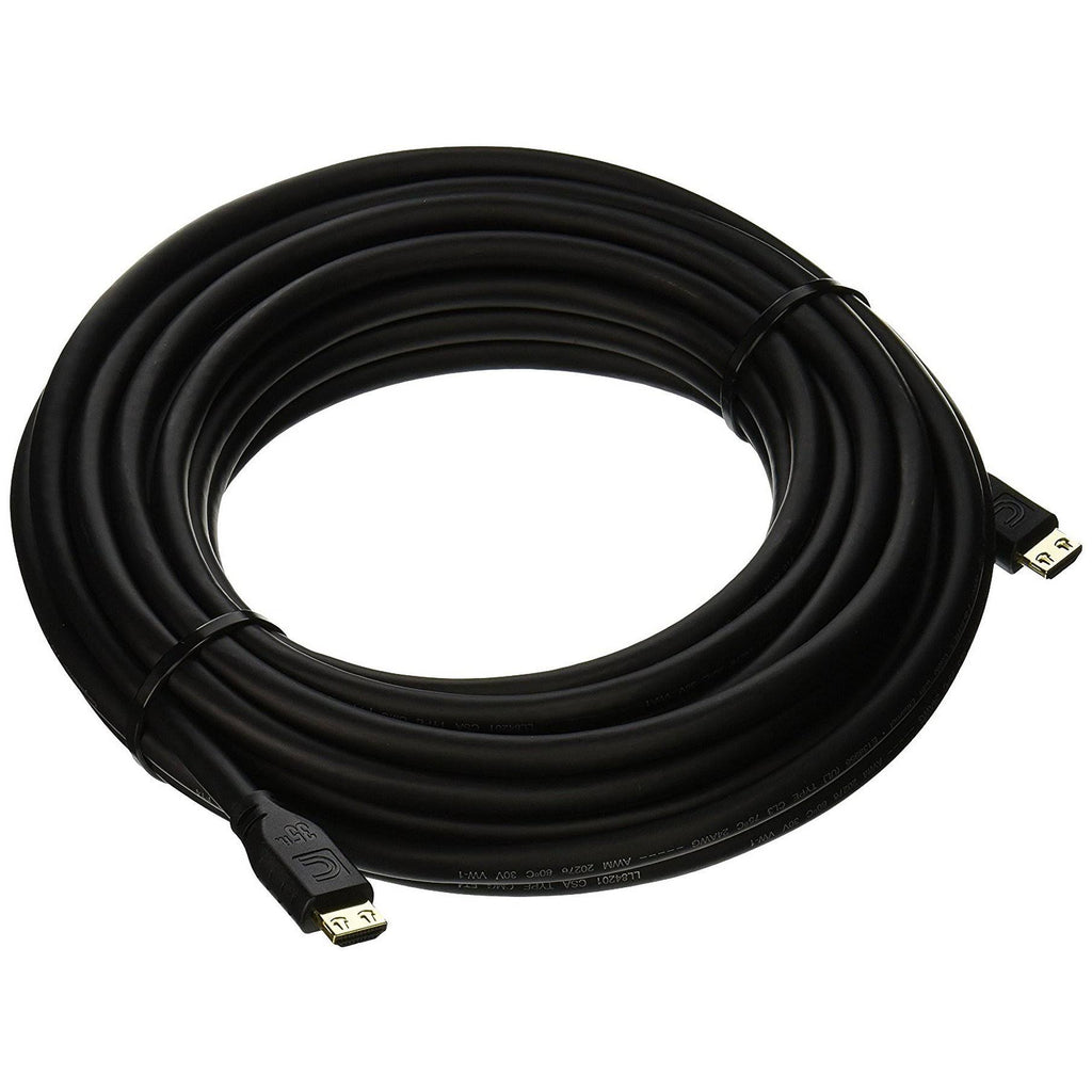 35ft High Speed HDMI Cable with Progrip - Jet Black K607