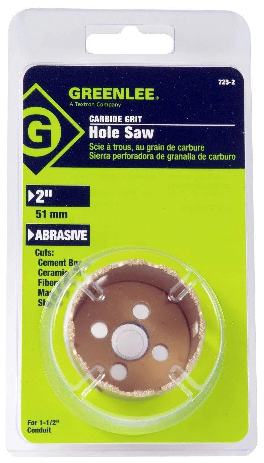 2x22 Carbide-Grit Hole Saw F6829