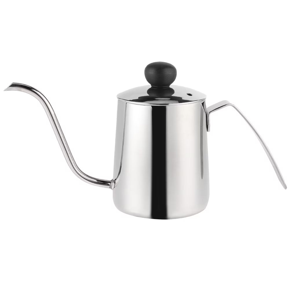250ml Stainless Steel Coffee Pot with Lid Y4118