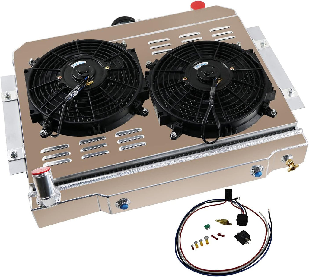 Aluminum 3 Row Radiator Shroud Fans W843