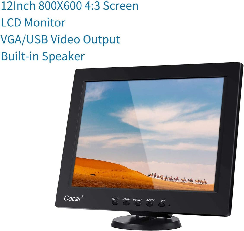 12 Inch LCD Touchscreen Monitor POS Systems W376