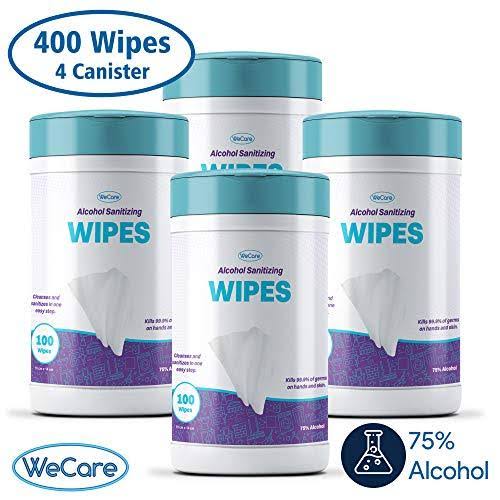Alcohol Sanitizing Wipes - 1,200 Count - 75% Alcohol V38680