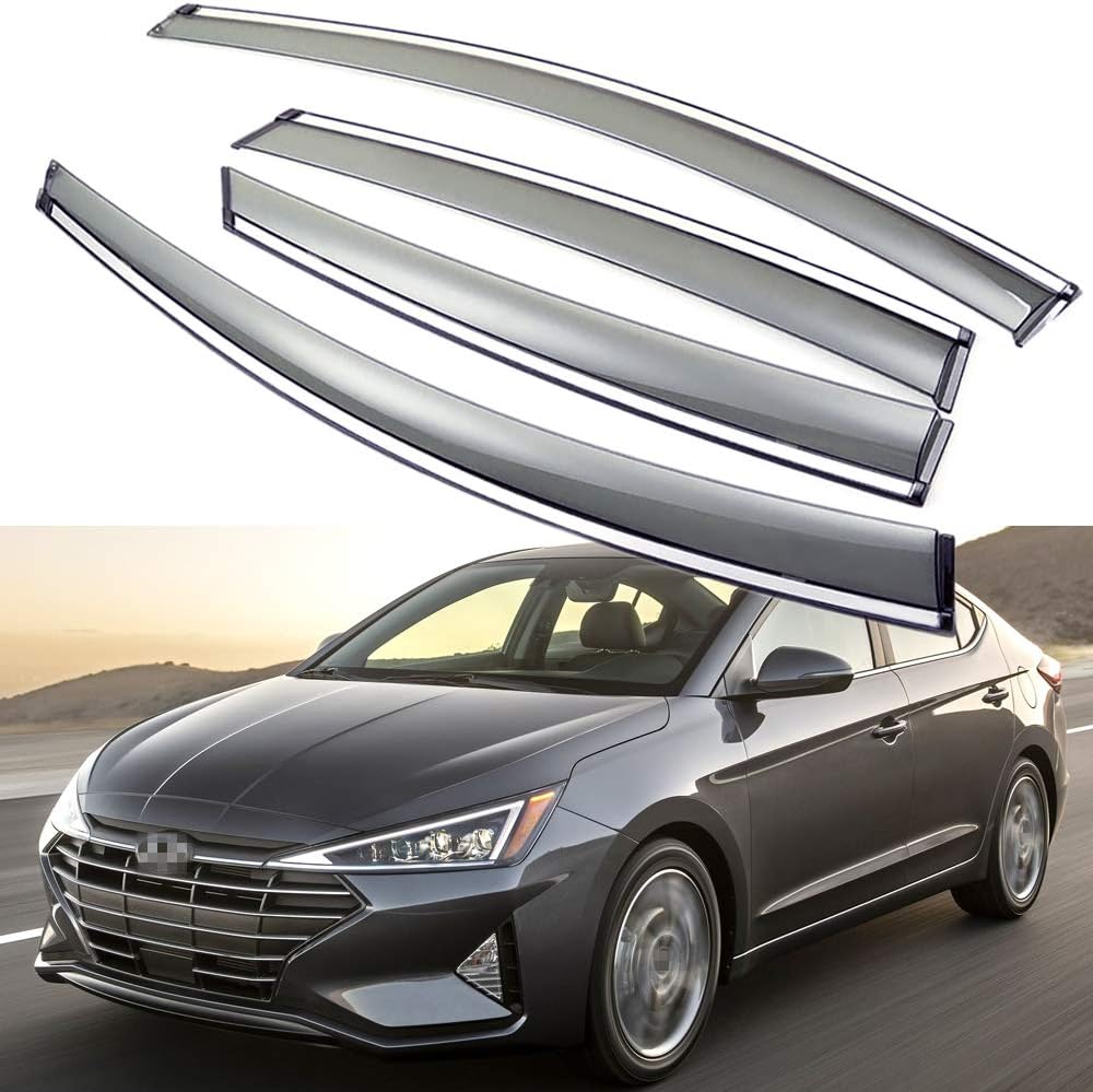 Car Window Visor Vent Shade Deflector Sun/Rain/Fog Guards A798