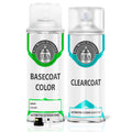 Glacier Metallic Automotive Touch Up Paint Spray Essential Kit R1142