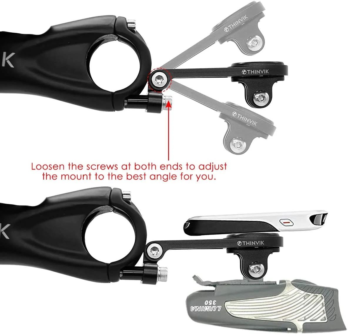 CNC Aluminum Alloy Bike Computer Mount X630947