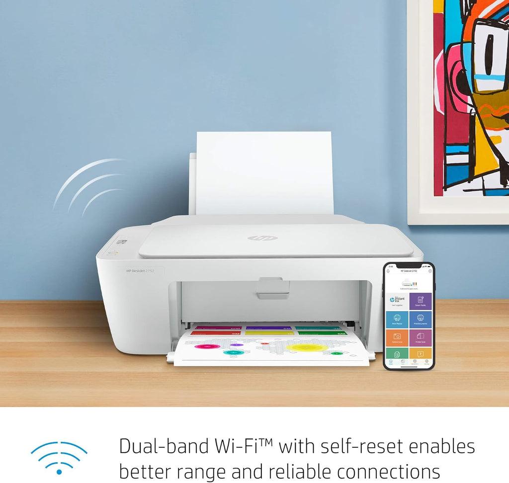HP DeskJet Wireless All-in-One Color Inkjet Printer F9422