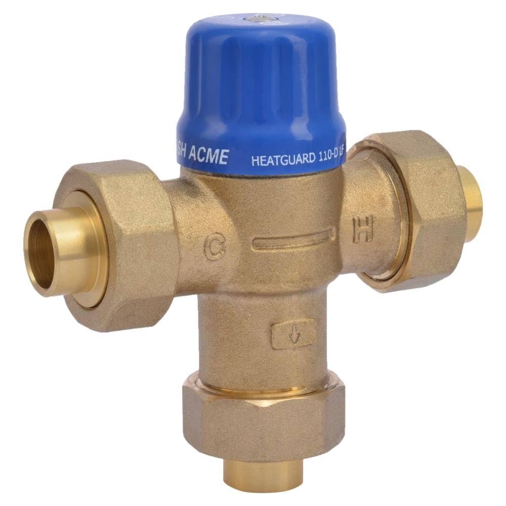1/2x22 Lead Free Thermostatic Mixing Valve O13401