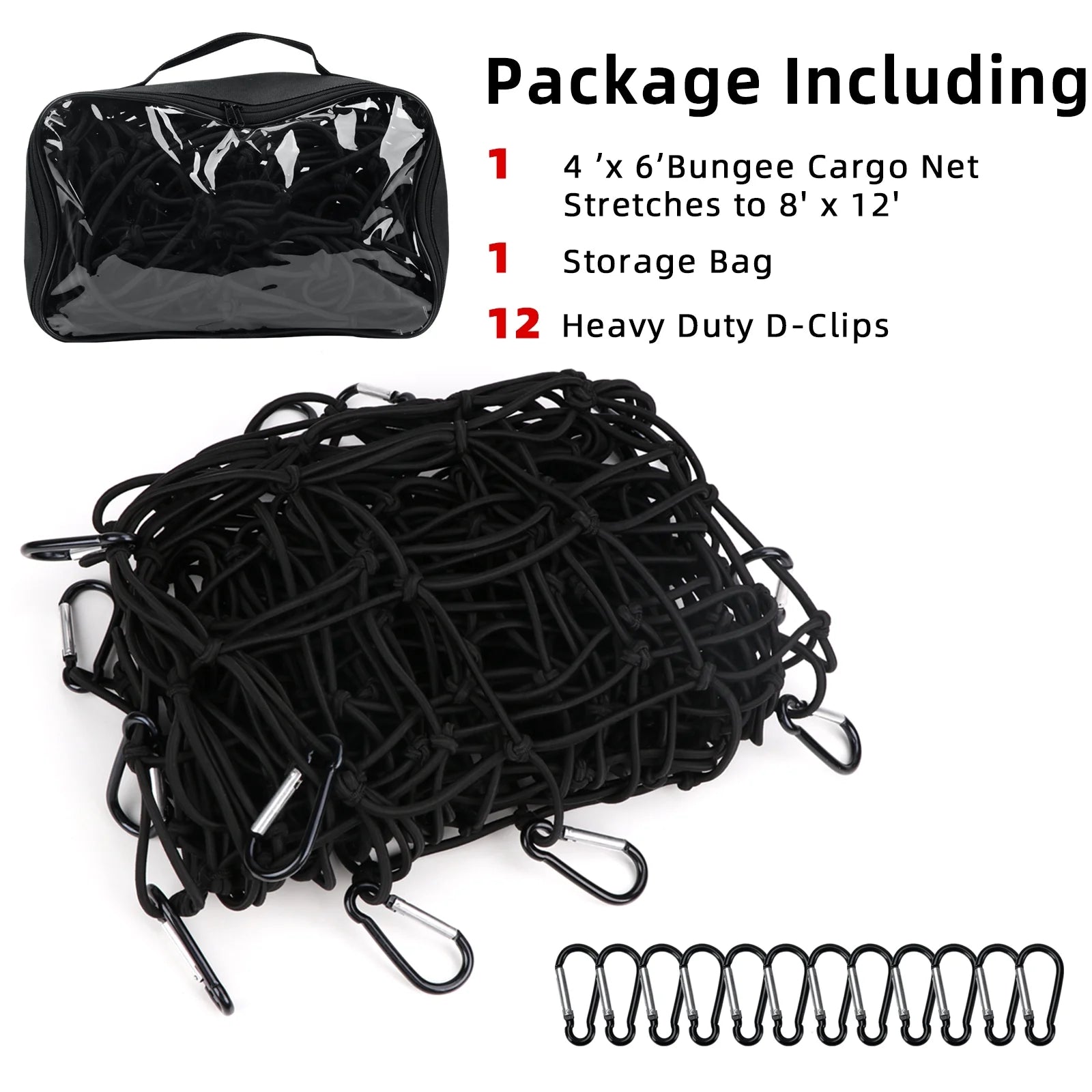 Heavy Duty Bungee Cargo Net I4688
