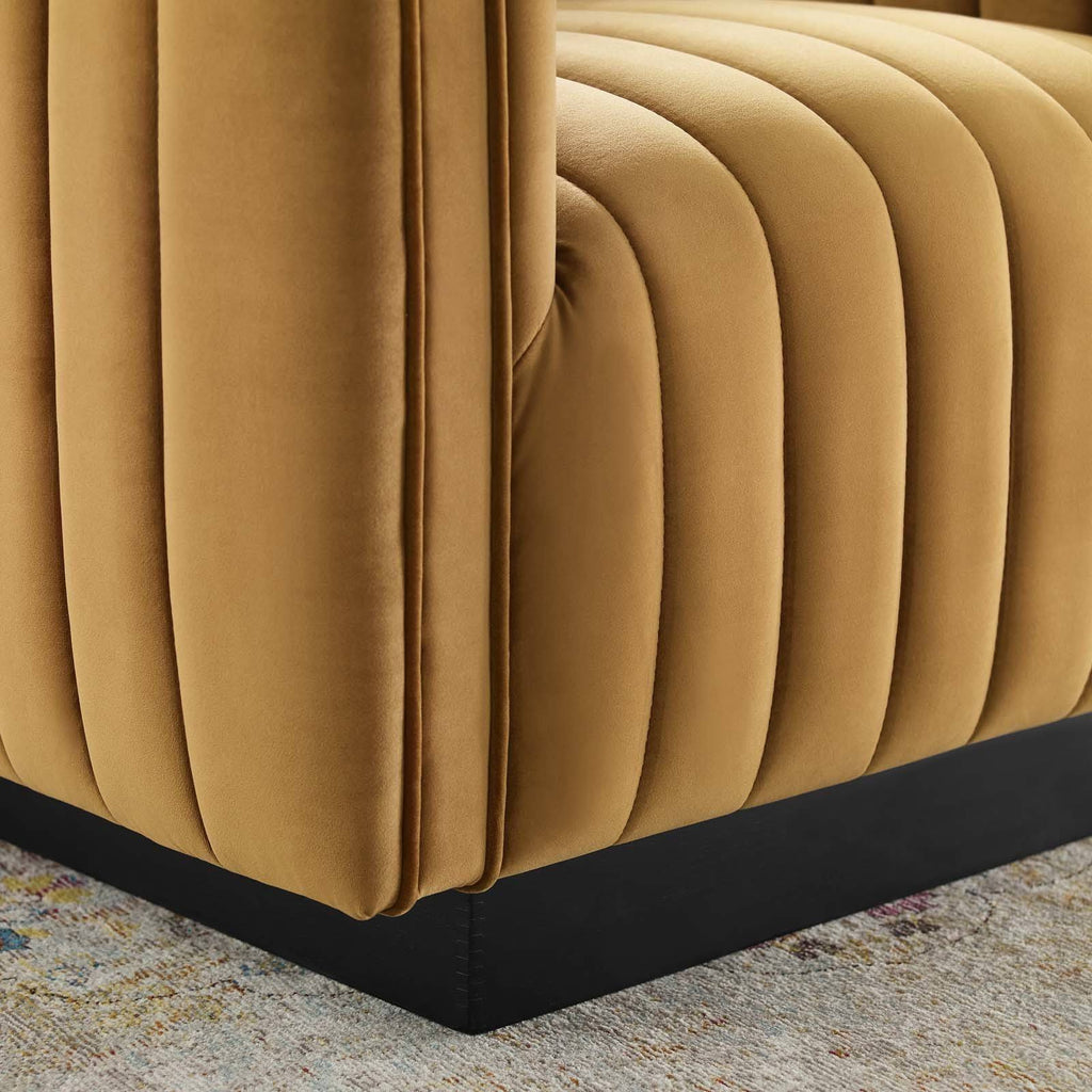 Emerald Performance Velvet Accent Armchair P67177