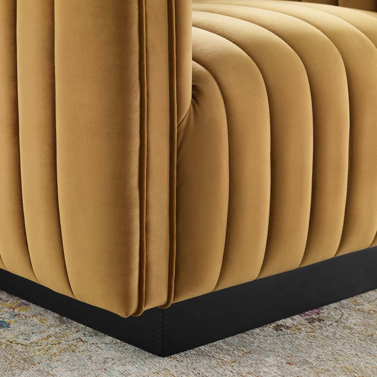 Emerald Performance Velvet Accent Armchair P67177