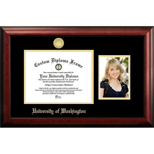 11W x 8.5h Gold Diploma Frame S50506